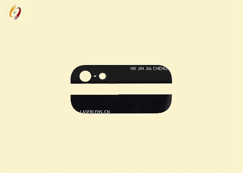 Up and Down Glass of Back Cover for Phone 5G(Black)